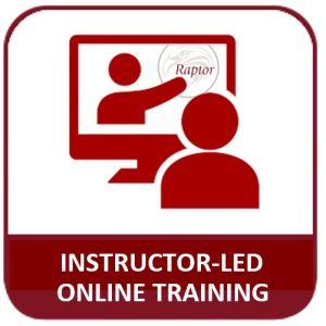RAPTOR TOOL TRAINING - 2-DAY REMOTE TRAINING